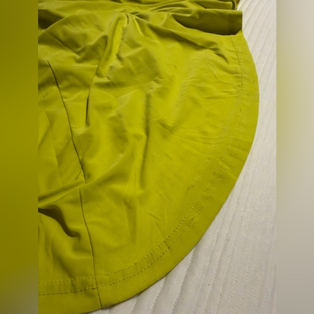 Melani The Label Maia Dress in Chartreuse - Picture 12 of 15